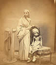 A Parsi Lady with a Child